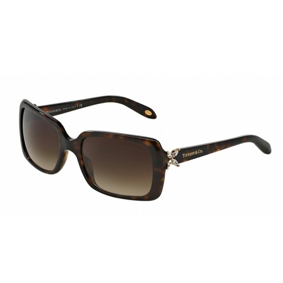 Tiffany & Co. Accessories - Tiffany & Co TF4047B Square Sunglasses | Brown Tortoise Shell